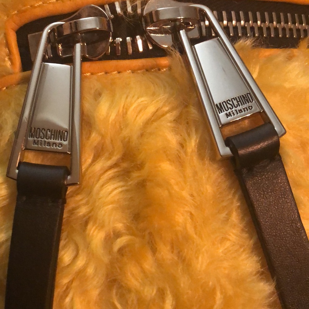 Moschino Couture Mohair blend “fur” backpack - Picture 14 of 15
